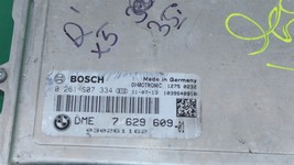 2012 BMW X6 X5 X35i DME Control Module Computer Ecu Ecm Pcm 7629609 image 2