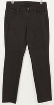 Ann Taylor Womens The Skinny Jeans 6 Curvy Fit Dark Charcoal Gray Stretc... - £28.46 GBP