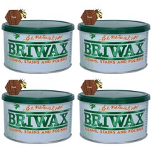 Briwax Original Furniture Wax 16 Oz - Teak (Pack of 4) - $88.00