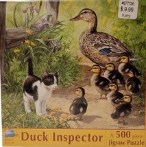 SunsOut 500 Piece Puzzle "Duck Inspector" By Persis Clayton Weirs NEW SEALED - £10.35 GBP