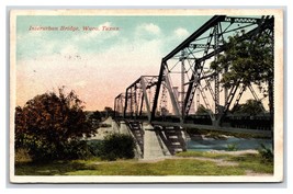 Interurban Bridge Waco Texas TX WB Postcard O18 - £5.42 GBP