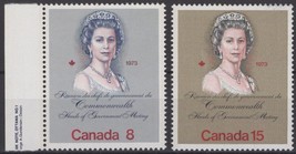 ZAYIX Canada 620-621 MNH Royalty Queen Elizabeth II 121022S170 - £1.20 GBP