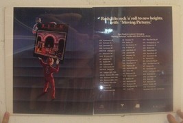 Rush Poster Trade Ad Moving Pictures Concert Dates 1981 - $269.99