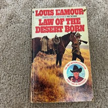 Law of the Desert Born Western Paperback Book by Louis L&#39;Amour Bantam  1983 - £9.77 GBP
