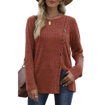 Tunics Or Tops To Wear With Leggings Pullover Sweaters Winter Caramel Xl - £42.99 GBP