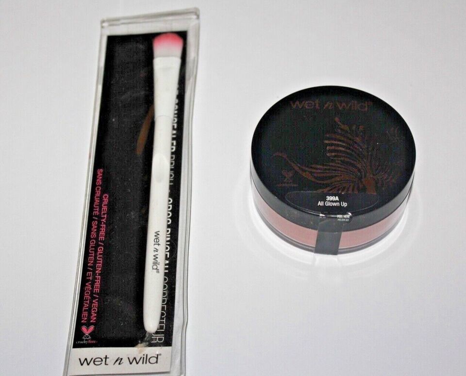 Wet n Wild MegaGlo Loose Highlighting Powder #399A All Glown Up Sealed + Brush - $9.49