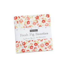 Moda Fresh Fig Favorites Charm Pack 20410PP 42 5&quot; Quilt Fabric Squares Fig Tree - £7.73 GBP