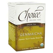 Choice Teas Organic Teas Genmaicha 16 tea bags - £7.80 GBP