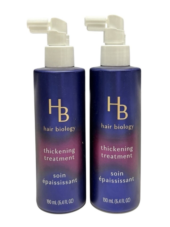 (2) Hair Biology Thickening Treatment HB 190ml / 6.4 fl oz NEW - $24.99 (2) Hair Biology Thickening Treatment HB 190ml / 6.4 fl oz NEW - $24.99