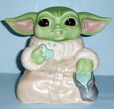 Lenox Star Wars Mandalorian Grogu Figural Cookie Candy Jar 24oz. #896106... - $72.00