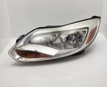 Driver Headlight Halogen Aluminum Trim S Model Fits 12-14 FOCUS 738128*~... - $68.29