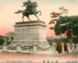 Vtg Postcard 1910s Tokyo Japan - Copper Statue of Nanko Marunonchi - Unu... - $17.77