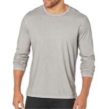 John Varvatos Men&#39;s Long Sleeve Chester Garment Dyed Crewneck Tee Shirt ... - £53.65 GBP