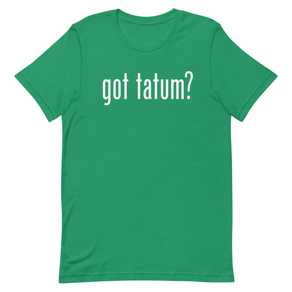 JAYSON TATUM got tatum? T-SHIRT All-Star Basketball Forward Green Streetwear Tee