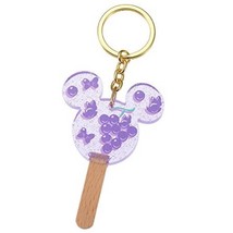 Disney Store Japan Mickey Mouse Grape Popsicle Key Chain Charm - £55.94 GBP