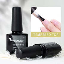 Hot Sell Venalisa Nail Art 7.5ml Tempered Top Coat Matte Top Primer Base... - $51.70 MXN+