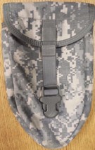 Good E-Tool Carrier ACU US Military MOLLE Tri Fold Shovel Pouch Entrenching - $1.99