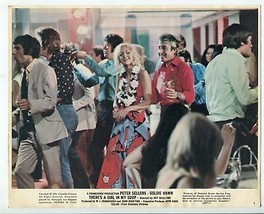 There&#39;s A Girl In My Soup-Goldie Hawn-Peter Sellers-8x10-Color-Still-NM - £24.03 GBP