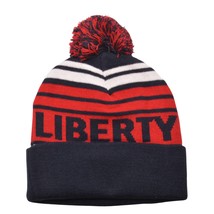 Liberty University Knit Pom Pom Winter Beanie Hat One Size Fits Most - $15.19