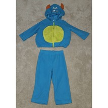 Carter&#39;s Blue Monster Halloween Costume Baby 24 Months Alien Jacket Pants - £12.33 GBP