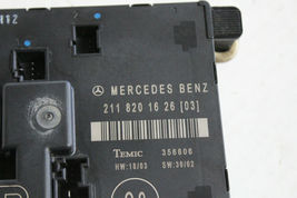 2003-2006 MERCEDES W211 E320 E500 SEDAN REAR RIGHT DOOR CONTROL MODULE J7713 image 5