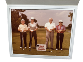 Vintage Golf Golfer Photo Auto Classic 1984 Photographer Players 8x10 - $14.00
