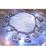 HAUNTED CHARM BRACELET 7 LUCKY CHARM HIGHEST LIGHT COLLECTION MAGICK LIGHT  - €365,06 EUR