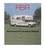 RBR Mini Crusier Motorhome Operations Manuals 610pgs for Toyota RV w/ Ap... - £19.66 GBP