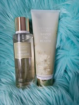 Victoria Secret Wander The Meadow Fragrance Mist &amp; Body Lotion 2pc Set - $42.08