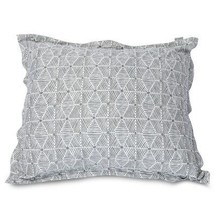 Majestic Home 85907250061 Charlie Gray Floor Pillow - 54 x 44 x 12 in. - £164.41 GBP