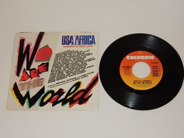 USA for Africa We Are the World 7&quot; 45 RPM Vinyl Record - £11.50 GBP