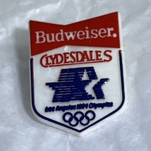 Budweiser 1984 Los Angeles Olympics Logo USA Olympic Rings Lapel Hat Pin - £7.92 GBP
