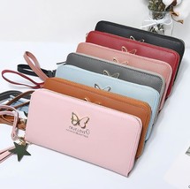 [Bag] Fashion Phone Holder Love Butterfly Wallet Long Purse for Woman - £13.58 GBP