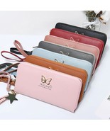 [Bag] Fashion Phone Holder Love Butterfly Wallet Long Purse for Woman - $16.99