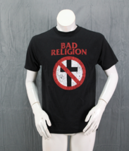 Bad Religion Shirt - Classic Cross Logo - Men&#39;s Medium  - £30.81 GBP