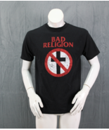 Bad Religion Shirt - Classic Cross Logo - Men&#39;s Medium  - £30.54 GBP