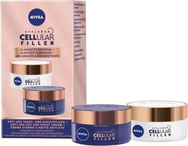 Nivea Hyaluron Cellular + Elasticity And Contour Day+ Night Free Shipping - £51.43 GBP