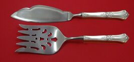 Stately by State House Sterling Silver Fish Serving Set 2 Piece Custom HHWS - €127,53 EUR