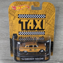 Hot Wheels Retro Entertainment - TAXI &#39;74 Checker Taxi Cab - New on Good... - £11.93 GBP