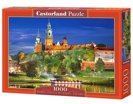 1000 Piece Jigsaw Puzzle, Wawel Castle by Night, Poland, Royal heritage,... - $588.79 MXN