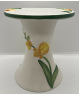 White Barn Candle Company Yellow Orchids Pedestal Candle Holder Bath &amp; B... - £10.86 GBP