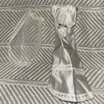 Vintage Barbie Wedding Dress &amp; Veil 70s-80s E4 - $19.35