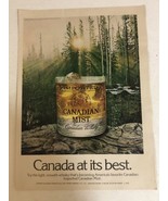 1975 Canadian Mist Vintage Print Ad pa7 - £7.83 GBP