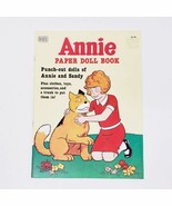 NOS Little Orphan Annie Paper Doll Book 1982 Punch Out Cut Out Mint/NM V... - $162.01 MXN
