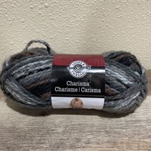 1 Skein Loops and Threads Charisma Yarn ~ #15 Ashes Color Gray And Browns 109 Yd - $4.95