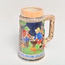 Vintage German Style Ceramic Beer Stein lusterware Mug- Made in Japan 6.5&quot; - £7.41 GBP