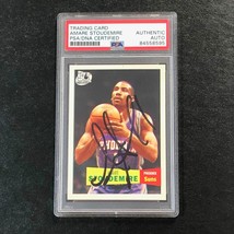 2007-08 Topps 1957 Variation 50th Anniversary #1 Amare Stoudemire Signed Card AU - £47.18 GBP