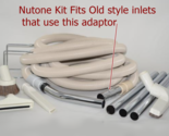 Nutone Central Vacuum Kit 30 ft complete suction hose non electric - $127.71