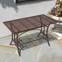 Zaer Ltd. Metal Garden and Patio Furniture Valley Forge Collection (Table) - £172.37 GBP