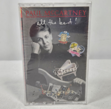 Paul Mc Cartney All The Best Cassette Tape Factory Sealed Band On The Run Ebony - £11.76 GBP